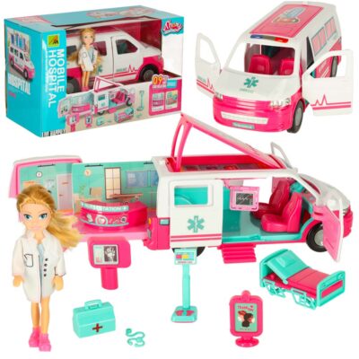 Ambulance mobile hospital doll accessories