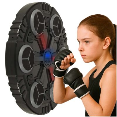 Boxing shield wall trainer music Bluetooth LED USB