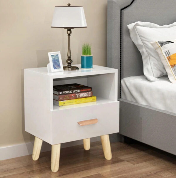 Bedside Cabinet with Drawer – Nightstand ModernHome