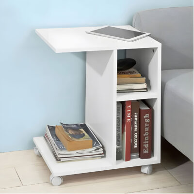 Кофейный столик или прикроватная тумба на колесиках - органайзер ModernHome
