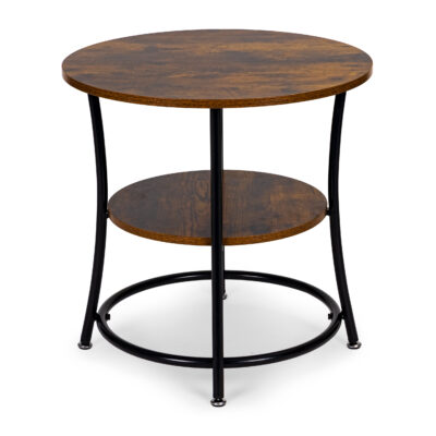 Round coffee table industrial coffee table ModernHome