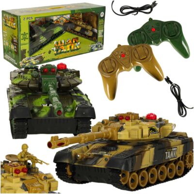 Remote controlled tanks RC War Tank 9993 2.4GHz set of 2 pieces