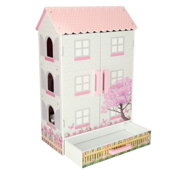 Domek-dla-lalek-drewniany-Lulilo-Papilio-rozowy-80cm-165950 Domek-dla-lalek-drewniany-Lulilo-Papilio-rozowy-80cm-165950