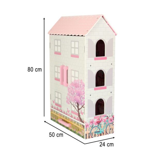 Domek-dla-lalek-drewniany-Lulilo-Papilio-rozowy-80cm-165960 Domek-dla-lalek-drewniany-Lulilo-Papilio-rozowy-80cm-165960