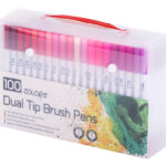 Flamastry-markery-pisaki-kolorowe-zestaw-100szt-1038321