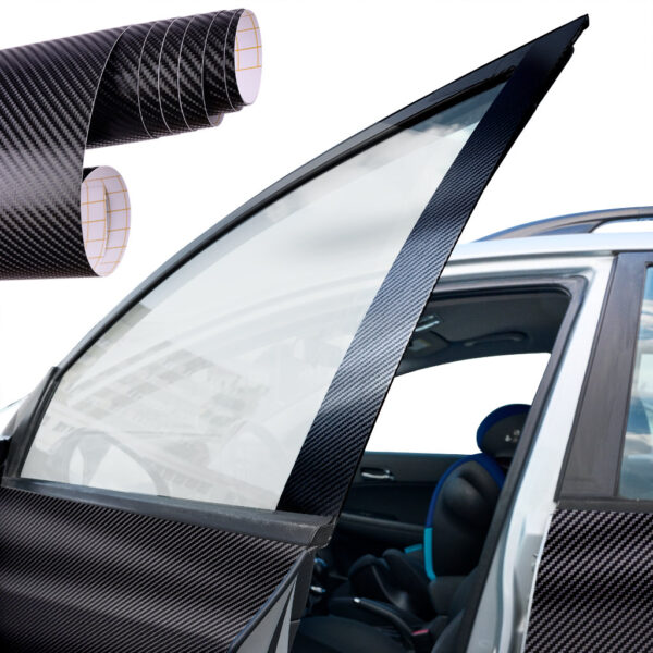 KX8728 Folia rolka carbon 3D czarna 1,27x28m 1-3 KX8728 Folia rolka carbon 3D czarna 1,27x28m 1-3