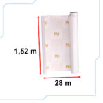 KX10167 Folia rolka matowa gładka czarna 1,52x28m 3