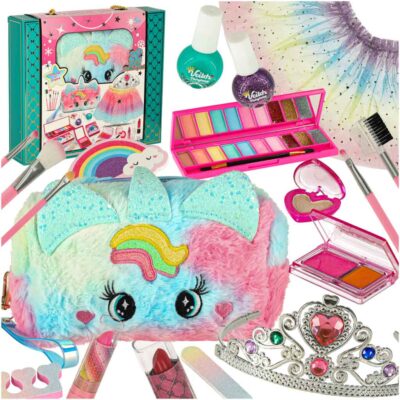 Makeup cosmetics make up sprays makeup bag skirt set 22 items