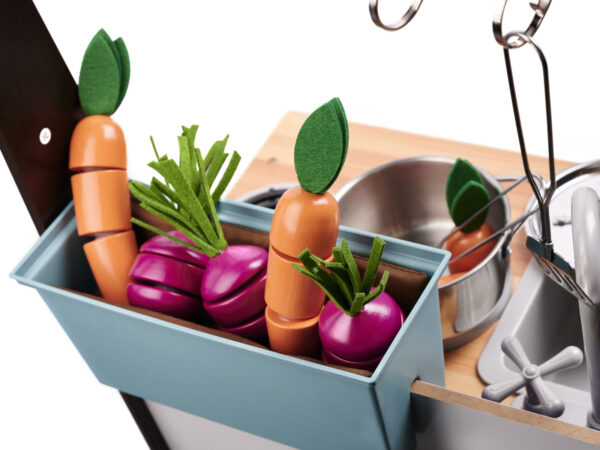 KX6286 Kuchnia drewniana MDF z akcesoriami LOFT 96cm 6 KX6286 Kuchnia drewniana MDF z akcesoriami LOFT 96cm 6