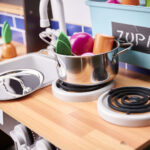 KX6286 Kuchnia drewniana MDF z akcesoriami LOFT 96cm 10