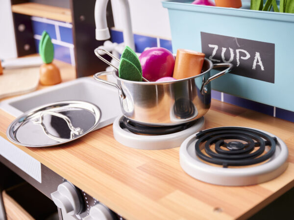 KX6286 Kuchnia drewniana MDF z akcesoriami LOFT 96cm 10 KX6286 Kuchnia drewniana MDF z akcesoriami LOFT 96cm 10