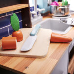 KX6286 Kuchnia drewniana MDF z akcesoriami LOFT 96cm 11