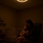 Lampa-LED-sufitowa-plafon-do-pokoju-dzieciecego-sciemniana-LUMELA-pilot-ksiezyc-biala-171003