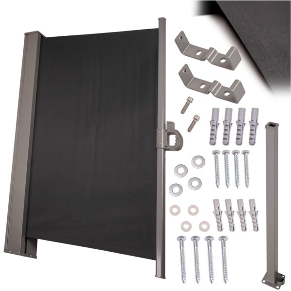 KX3218 Markiza boczna tarasowa LUARO parawan zwijana 160 x 300 c KX3218 Markiza boczna tarasowa LUARO parawan zwijana 160 x 300 c