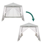 KX4074 Namiot pawilon ogrodowy imprezowy handlowy altana biały