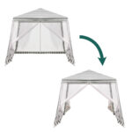 KX4074 Namiot pawilon ogrodowy imprezowy handlowy altana biały