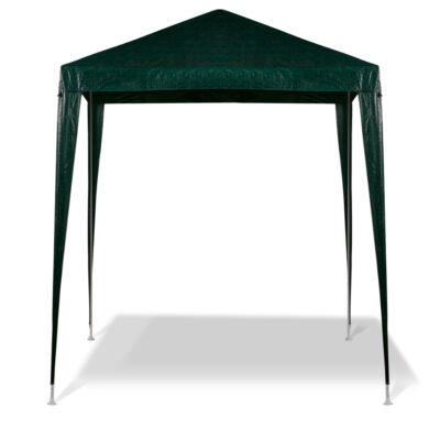 Garden pavilion party tent commercial gazebo green 2 x 2m