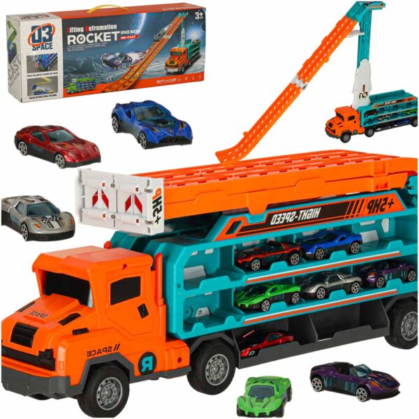 Tor-wyscigowy-samochodowy-laweta-transporter-6-el-pomaranczowy-161987 Tor-wyscigowy-samochodowy-laweta-transporter-6-el-pomaranczowy-161987