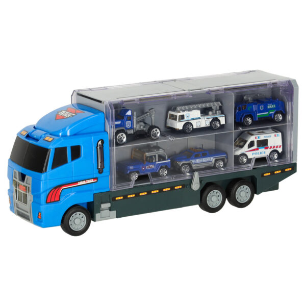 Transporter-ciezarowka-TIR-wyrzutnia-metalowe-auta-policja-166596 Transporter-ciezarowka-TIR-wyrzutnia-metalowe-auta-policja-166596