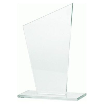 Glass trophy