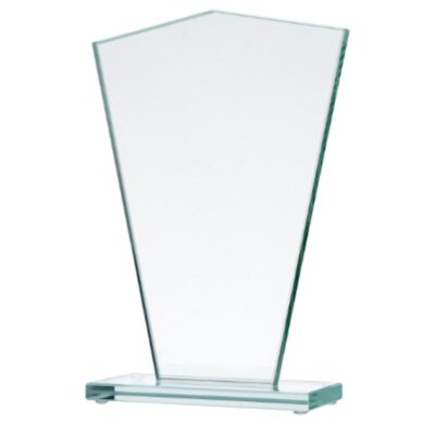 Glass trophy