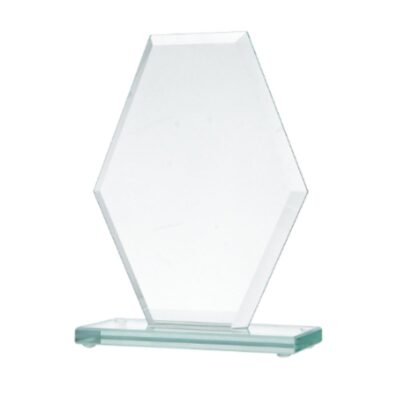 Glass trophy
