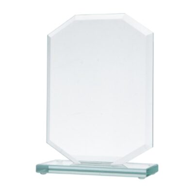 Glass trophy