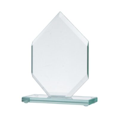 Glass trophy