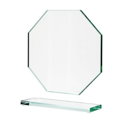 Glass trophy
