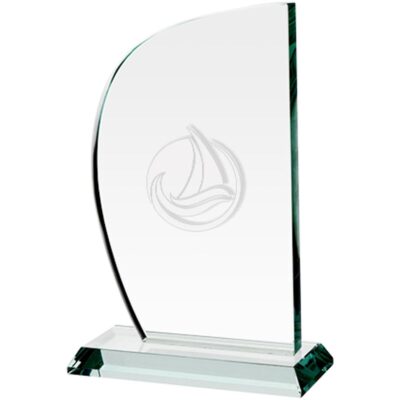 Стеклянный кубок с 3D-гравировкой