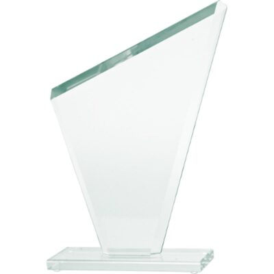 Glass trophy