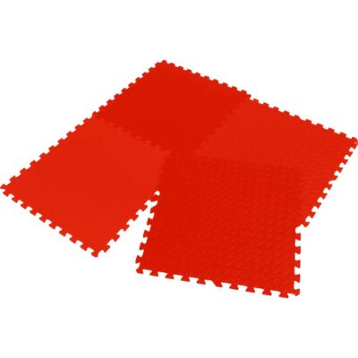 EVA FOAM PUZZLE MAT 60X60 KPL. 4PCS 12MM ENERO RED