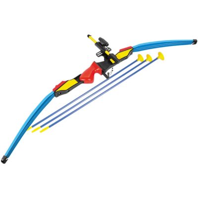 ENERO НАБОР ДЛЯ СТРЕЛЬБЫ ИЗ ЛУКА ДЛЯ ДЕТЕЙ 95 СМ ЛУК 3 СТРЕЛЫ И ЛАЗЕРНЫЙ ПРИЦЕЛ