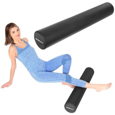 ФИТНЕС РОЛЛЕР YOGA EVA 15x90CM WITH ENERO FIT ROLLER