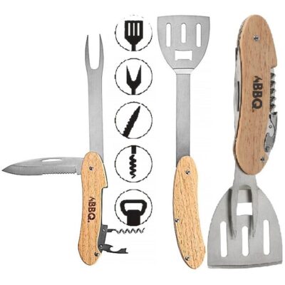 5-IN-1 BARBECUE TOOL SET
