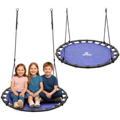 GARDEN SWING STORK'S NEST 120CM BLUE