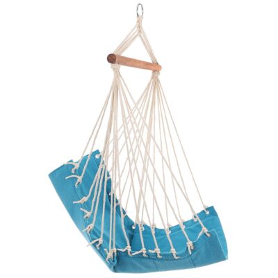 BRAZILIAN HANGING SEAT HAMAK 100x50CM NATURE WITH INSIDE PUSH CHABRERA