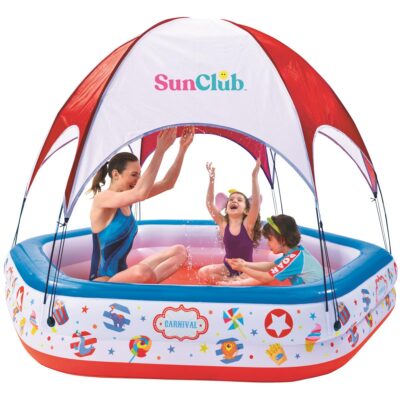 CIRKUS CHILDREN'S BASIN WITH ROOF 223x208x163CM 51124