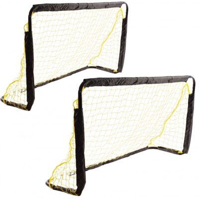 SET OF 2 FOOTBALL GOALS WITH NET 120x70x40CM ENERO