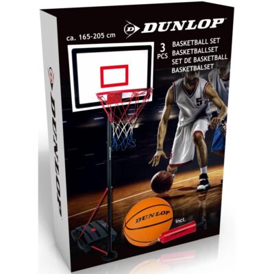 DUNLOP ADJUSTABLE BASKETBALL SET 1.65-2.05M 3IN1