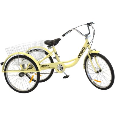 3-WHEEL BIKE 24 INCH VANILLA 1-speed
