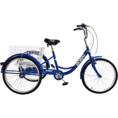 SHIMANO 3-WHEEL BIKE 24 BLUE 6-speed
