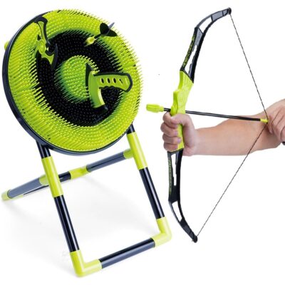 4-IN-1 GAME SET DART BOW AXE SHURIKEN