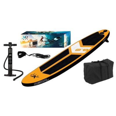 KIT - SUP 90KG DMUCHABLE SURF 245x57x10CM ORANGE board
