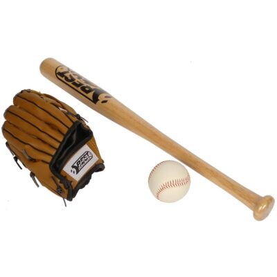 BASEBALL BAT BALL AND GLOVE SET BEST SPORTING