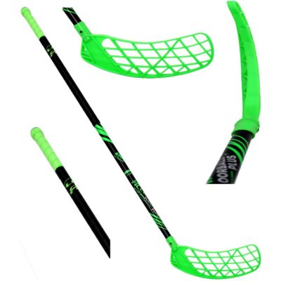 UNIHOC AIRTEK STICK 100CM GREEN FOR RIGHT-HANDERS