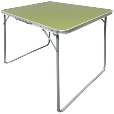 TOURIST FOLDING CAMPING TABLE 80X60X70CM GREEN