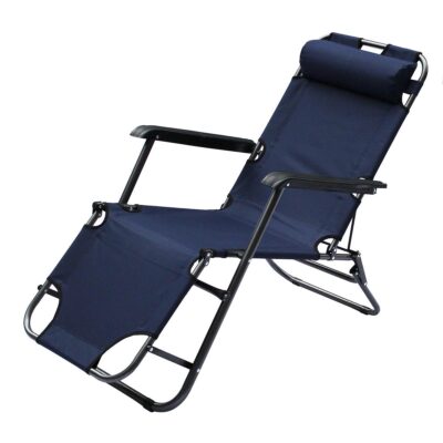 LEVEL MULTI-POSITION CHAIR WITH HEADREST NAVY BLUE