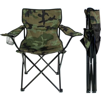 TOURIST FOLDING CHAIR 50X50X80CM CAMUFLAGE ENERO CAMP