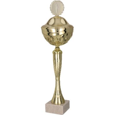 Metal cup with lid 9059/BP